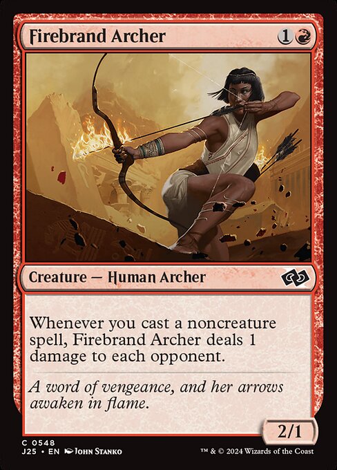 Foundations Jumpstart - 548 - Firebrand Archer - Common