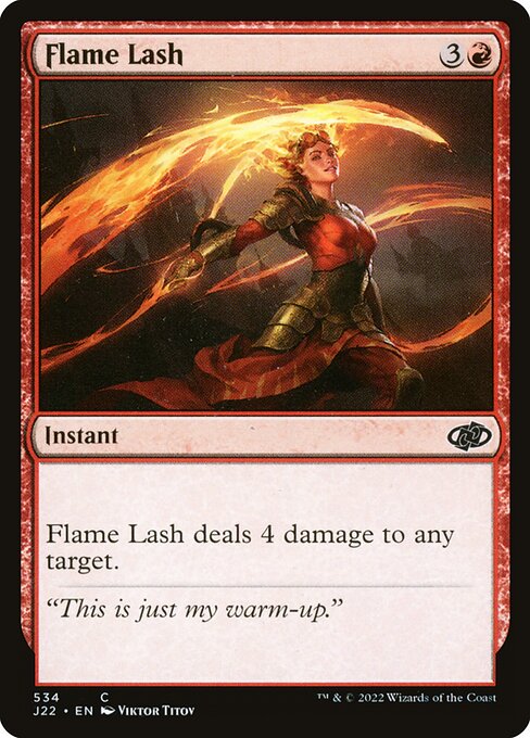 Jumpstart 2022 - 534 - Flame Lash - Common