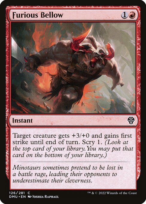 Dominaria United - 126 - Furious Bellow - Common
