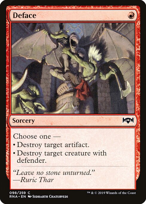 Ravnica Allegiance - 98 - Deface - Common