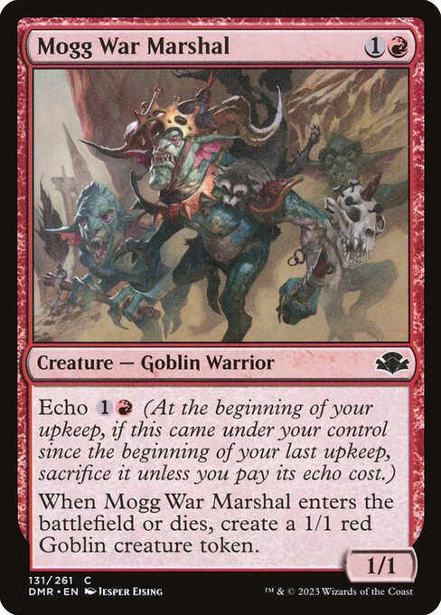 Dominaria Remastered - 131 - Mogg War Marshal - Common