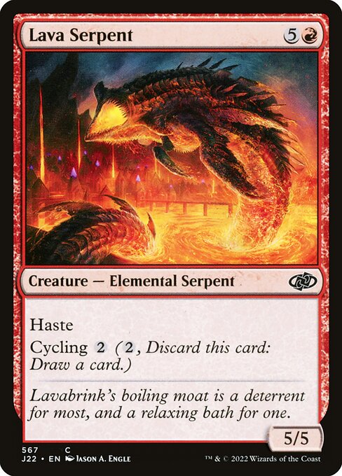 Jumpstart 2022 - 567 - Lava Serpent - Common
