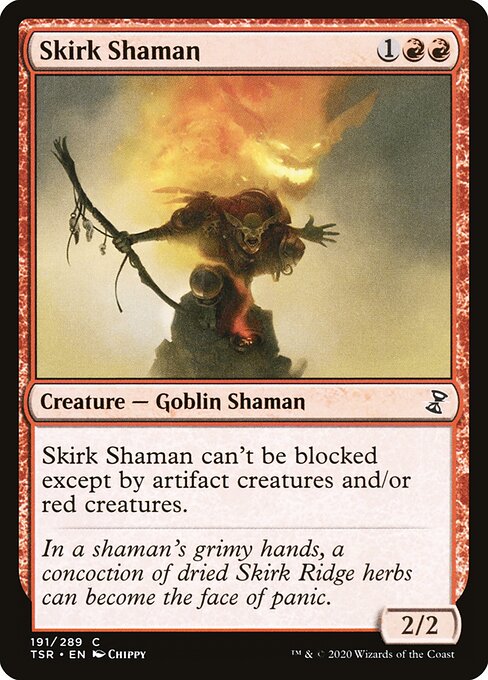 Time Spiral Remastered - 191 - Skirk Shaman - Common