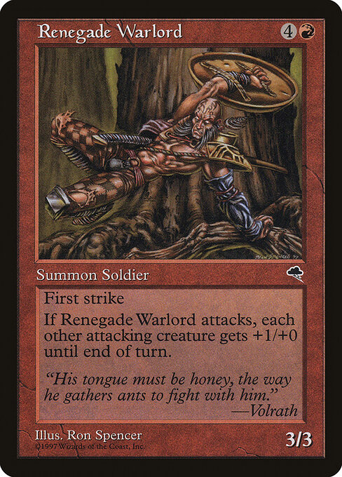 Tempest - 197 - Renegade Warlord - Uncommon