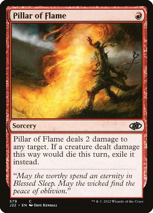 Jumpstart 2022 - 579 - Pillar of Flame - Common