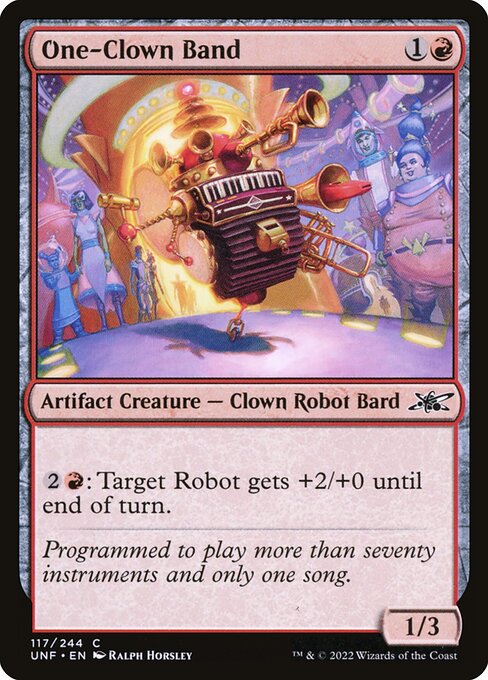 Unfinity - 117 - One-Clown Band - Common