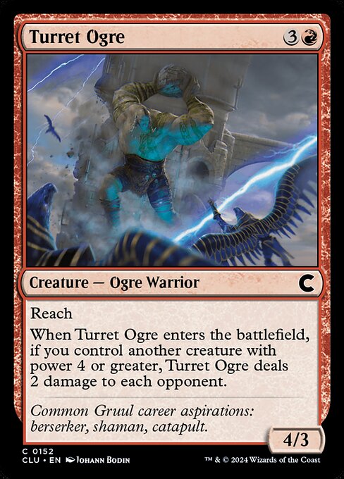 Ravnica: Clue Edition - 152 - Turret Ogre - Common