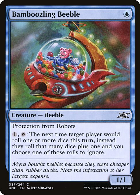 Unfinity - 37 - Bamboozling Beeble - Common