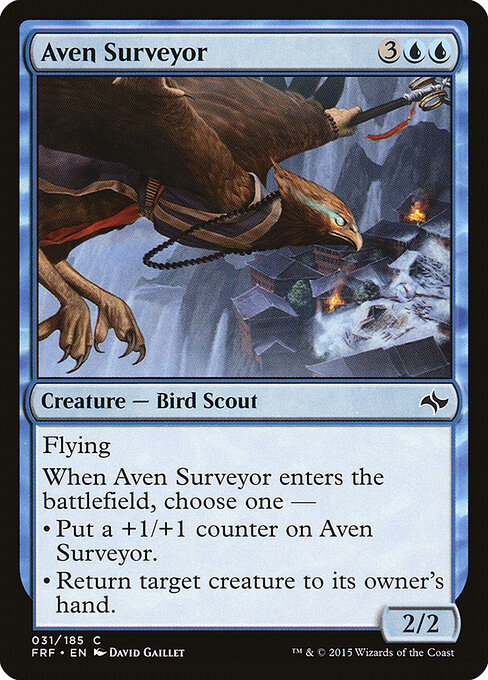 Fate Reforged - 31 - Aven Surveyor - Common