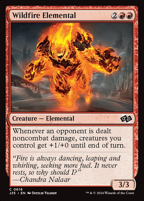 Foundations Jumpstart - 616 - Wildfire Elemental - Common