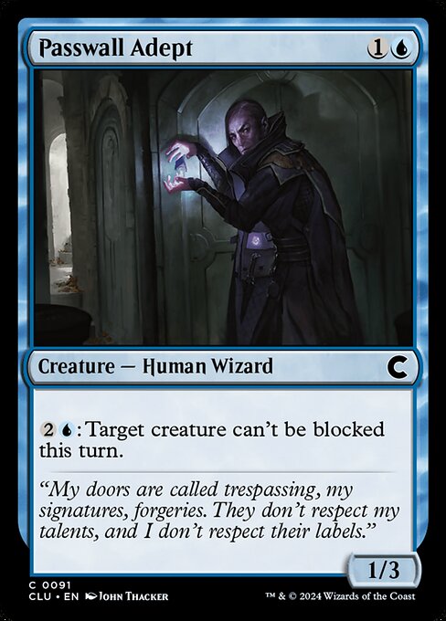 Ravnica: Clue Edition - 91 - Passwall Adept - Common
