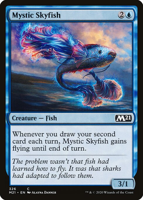 Core Set 2021 - 326 - Mystic Skyfish - Common