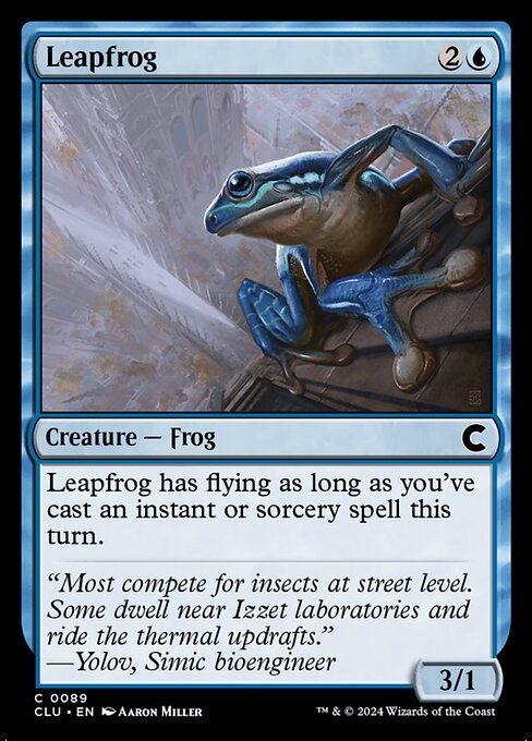 Ravnica: Clue Edition - 89 - Leapfrog - Common