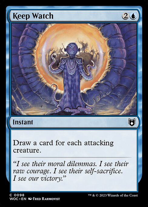 Wilds of Eldraine Commander - 98 - Keep Watch - Common