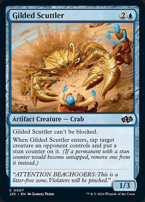 Foundations Jumpstart - 7 - Gilded Scuttler - Common