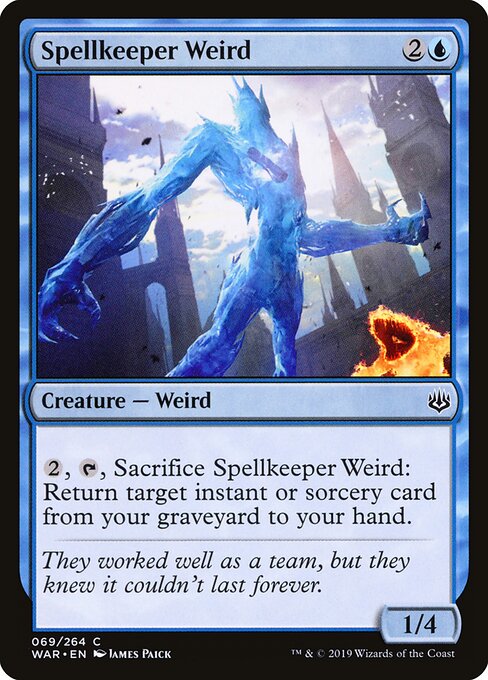 War of the Spark - 69 - Spellkeeper Weird - Common