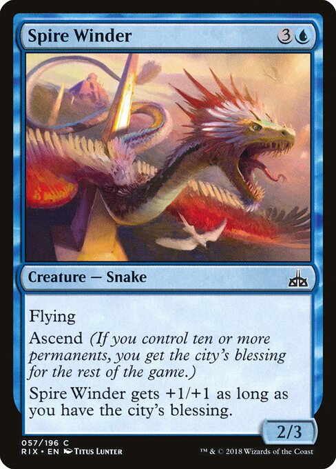 Rivals of Ixalan - 57 - Spire Winder - Common