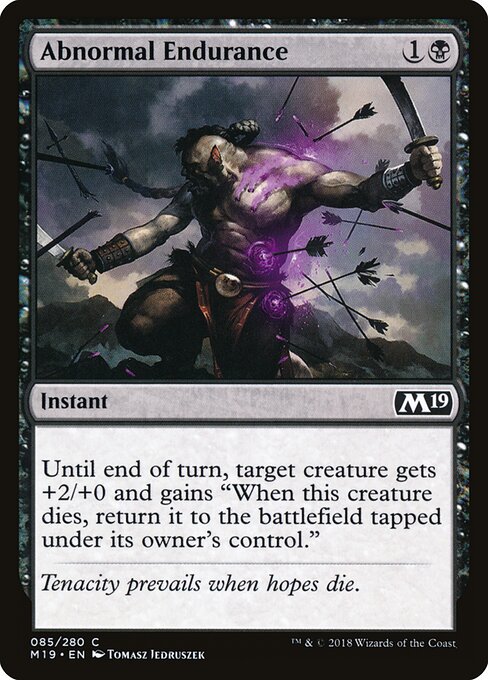 Core Set 2019 - 85 - Abnormal Endurance - Common