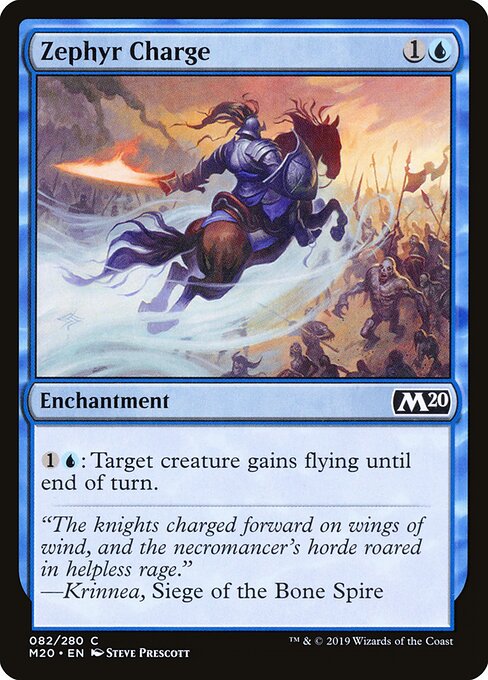 Core Set 2020 - 82 - Zephyr Charge - Common