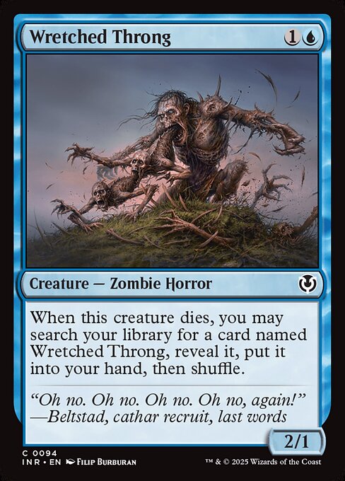 Innistrad Remastered - 94 - Wretched Throng - Common