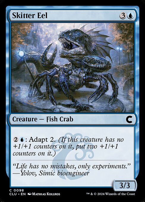 Ravnica: Clue Edition - 98 - Skitter Eel - Common