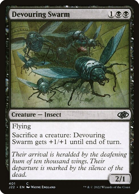 Jumpstart 2022 - 401 - Devouring Swarm - Common