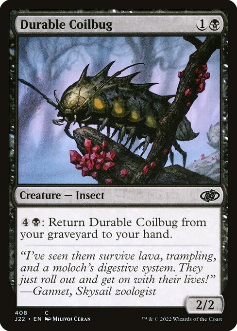 Jumpstart 2022 - 408 - Durable Coilbug - Common