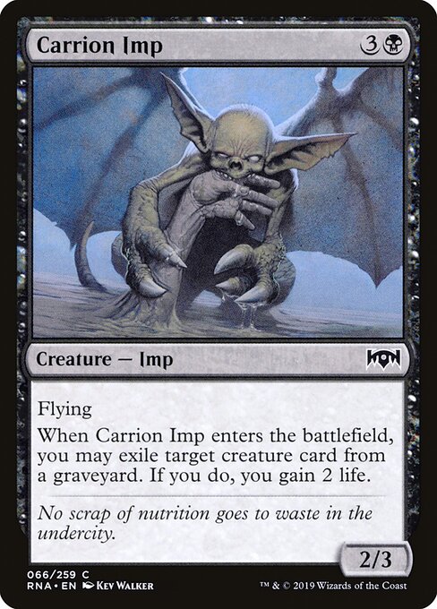 Ravnica Allegiance - 66 - Carrion Imp - Common