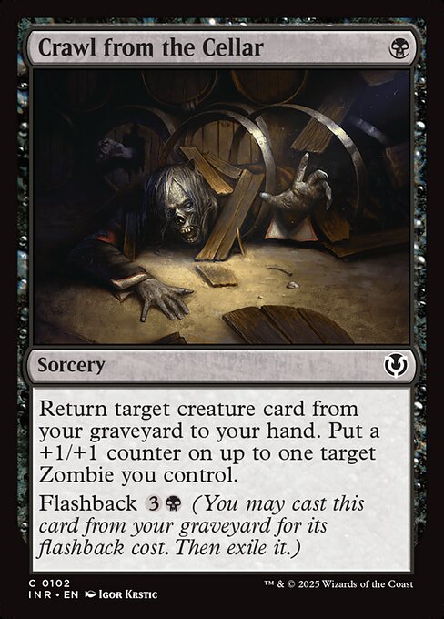 Innistrad Remastered - 102 - Crawl from the Cellar - Common