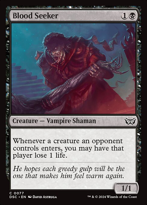 Duskmourn: House of Horror Commander - 77 - Blood Seeker - Common