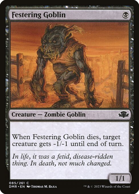 Dominaria Remastered - 85 - Festering Goblin - Common