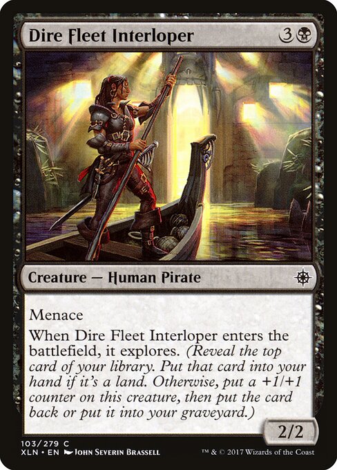 Ixalan - 103 - Dire Fleet Interloper - Common