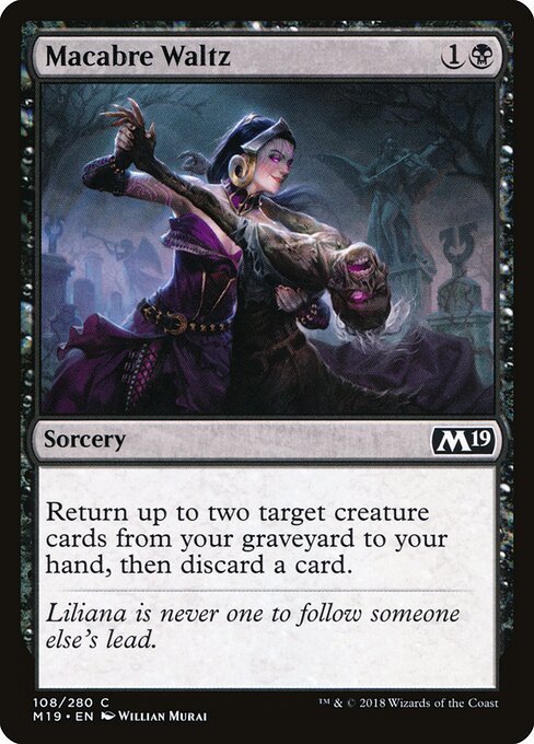 Core Set 2019 - 108 - Macabre Waltz - Common