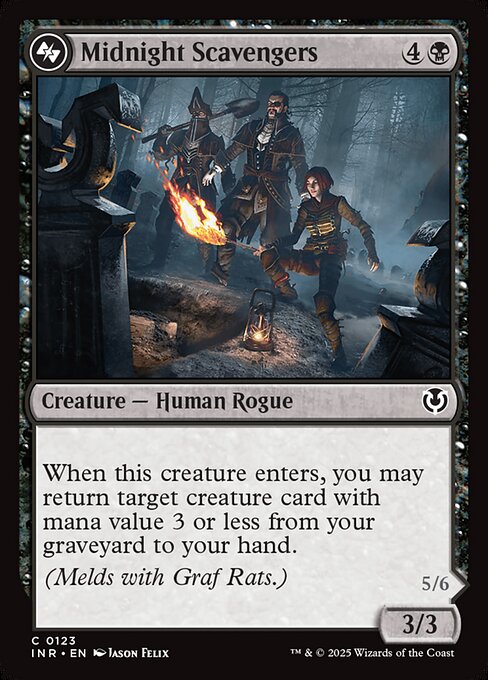 Innistrad Remastered - 123 - Midnight Scavengers - Common