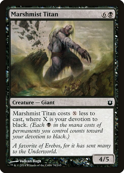 Born of the Gods - 76 - Marshmist Titan - Common