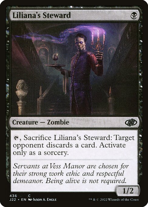 Jumpstart 2022 - 436 - Liliana's Steward - Common