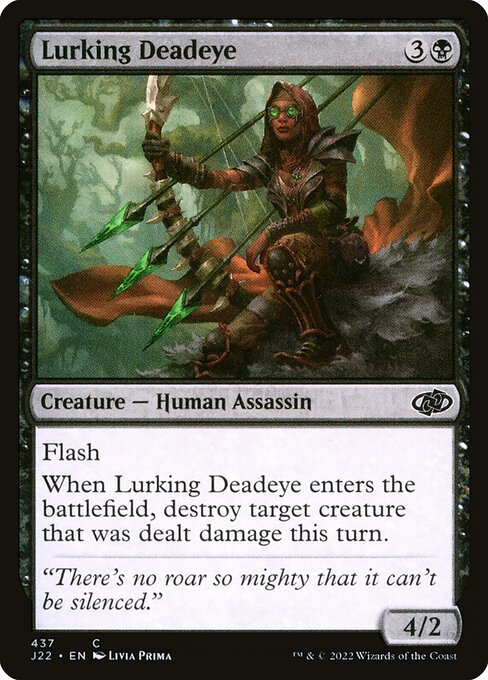 Jumpstart 2022 - 437 - Lurking Deadeye - Common