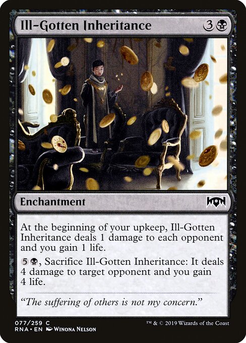 Ravnica Allegiance - 77 - Ill-Gotten Inheritance - Common