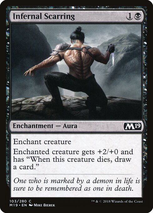 Core Set 2019 - 103 - Infernal Scarring - Common