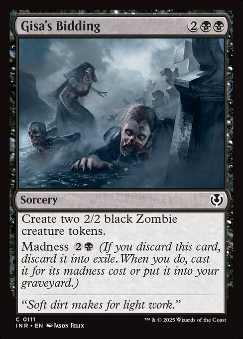 Innistrad Remastered - 111 - Gisa's Bidding - Common