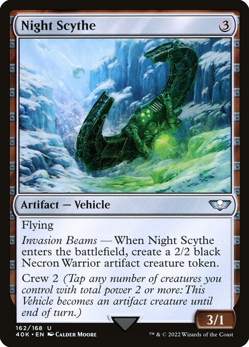 Warhammer 40,000 Commander - 162 - Night Scythe - Uncommon