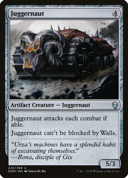 Dominaria - 222 - Juggernaut - Uncommon