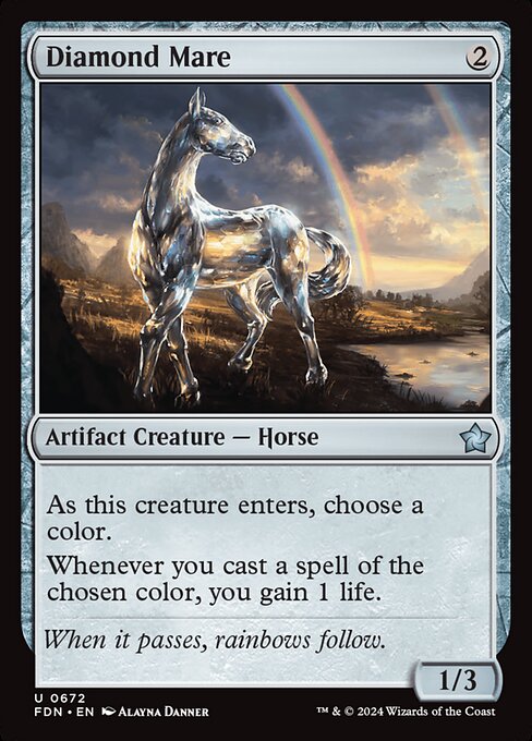 Foundations - 672 - Diamond Mare - Uncommon