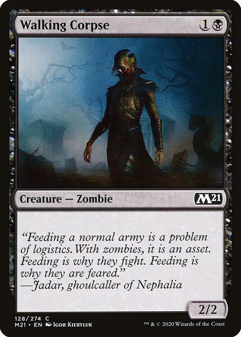 Core Set 2021 - 128 - Walking Corpse - Common