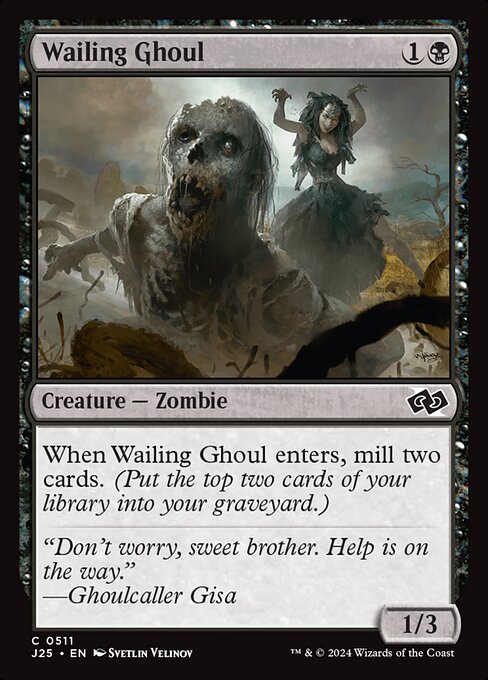 Foundations Jumpstart - 511 - Wailing Ghoul - Common