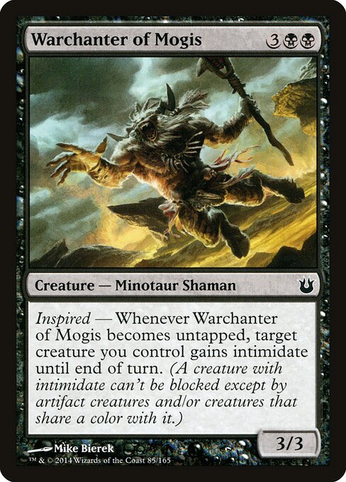 Born of the Gods - 85 - Warchanter of Mogis - Common