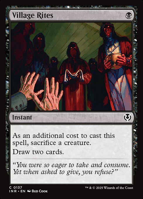 Innistrad Remastered - 137 - Village Rites - Common
