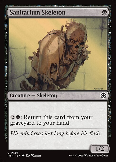 Innistrad Remastered - 129 - Sanitarium Skeleton - Common