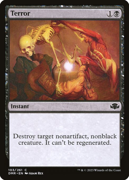 Dominaria Remastered - 103 - Terror - Common