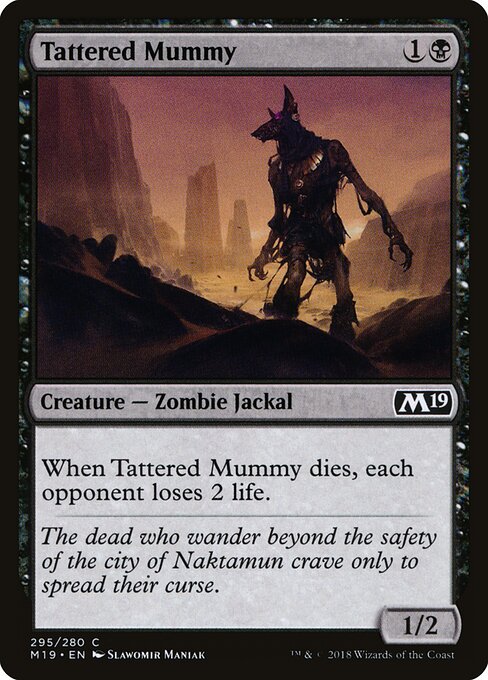 Core Set 2019 - 295 - Tattered Mummy - Common